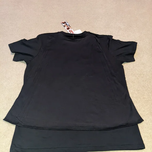 Nwts Star Wars Men's Black Darth Vader Costume T-Shirt With Cape - Picture 14 of 16